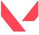 Logo Valorant Vermelho